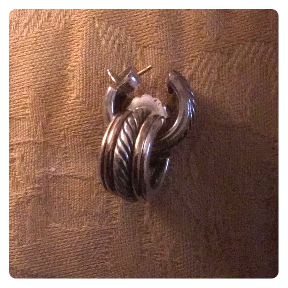 David Yurman Cable Classic Hoop Earrungs